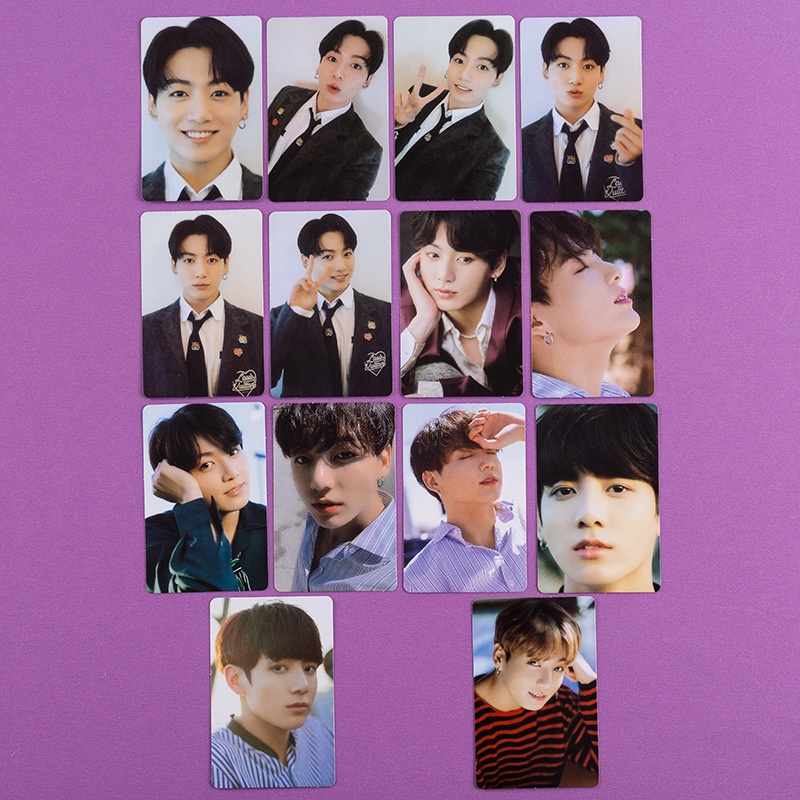 14pcs/set KPOP DICON 101 Photocard Collectibles Set HD JK V JIMIN Photo ...