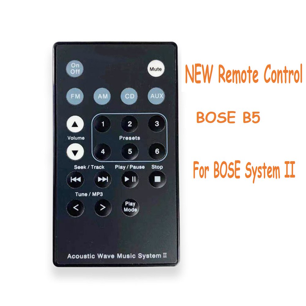 NEW Remote Control for BOSE B5 Acoustic Wave Music System II System