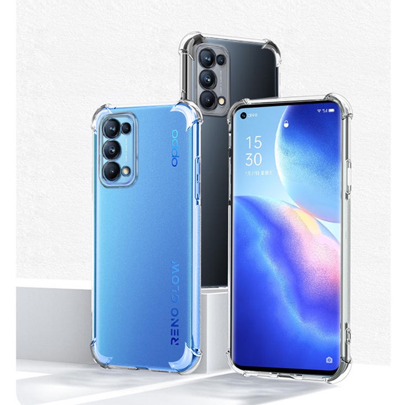 OPPO RENO Series ACRYLIC PC Case Clear Casing Cover With Bumper (Reno 7 ...