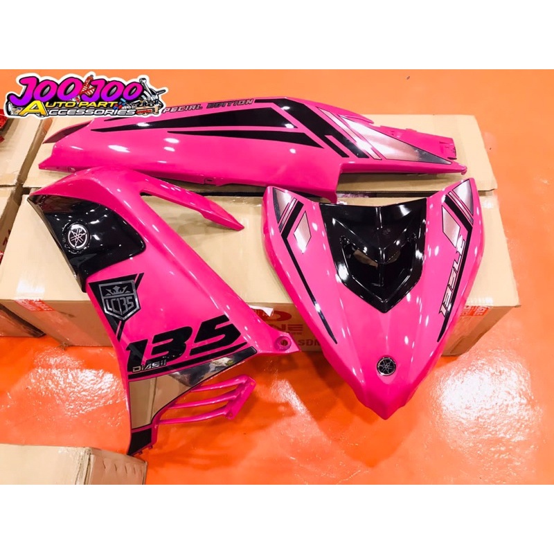 HLD COVER SET CUSTOM LC135 V6 PINK-GOLD | Shopee Malaysia