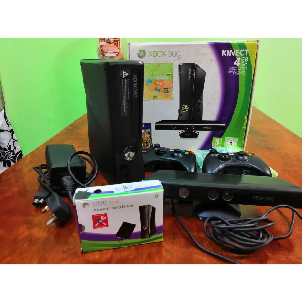 Xbox 360 SLIM S Jtag 500GB FREE 80 Games | Shopee Malaysia