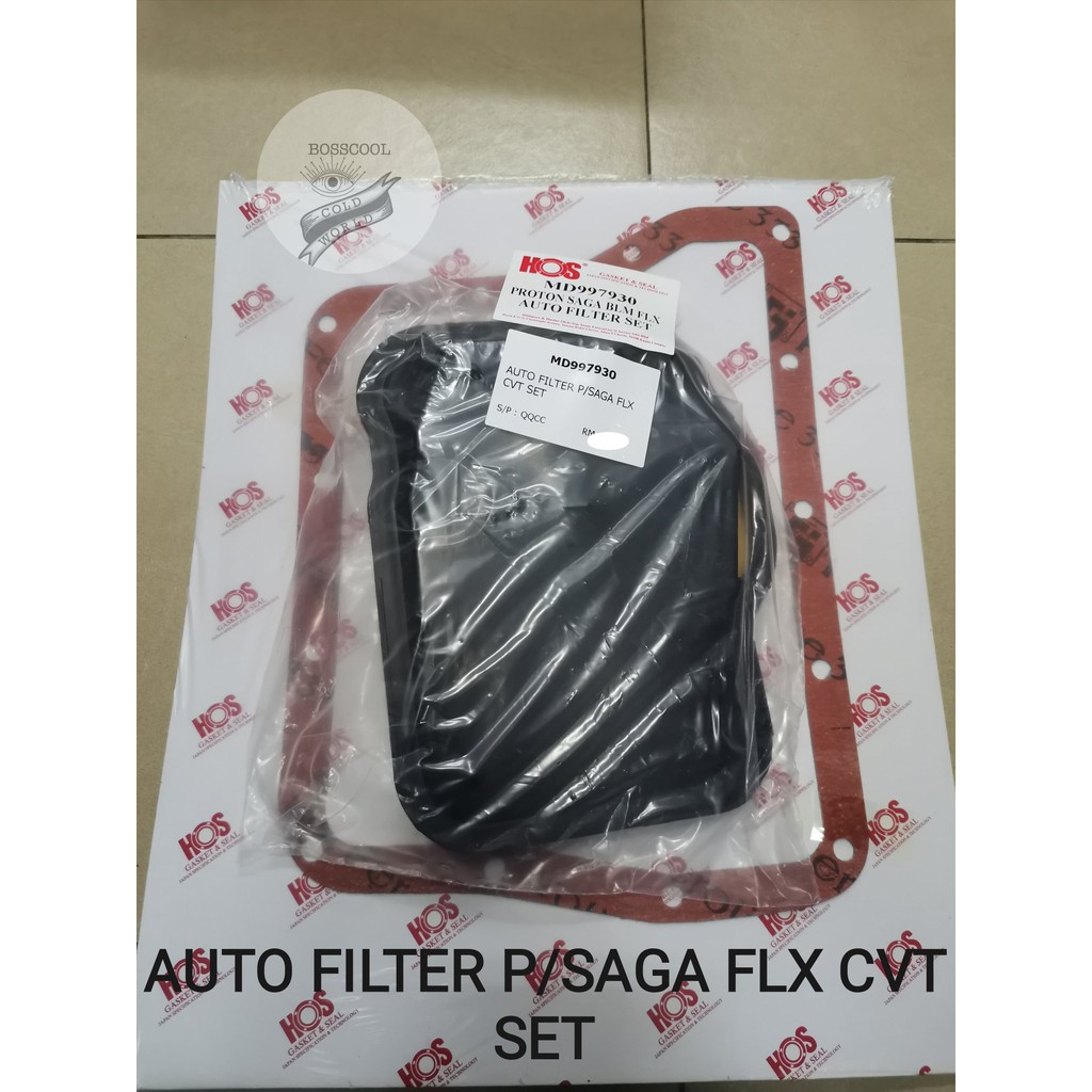 PROTON AUTO TRANSMISSION FILTER WITH GASKET CVT SET SAGA FLX/EXORA BLOD