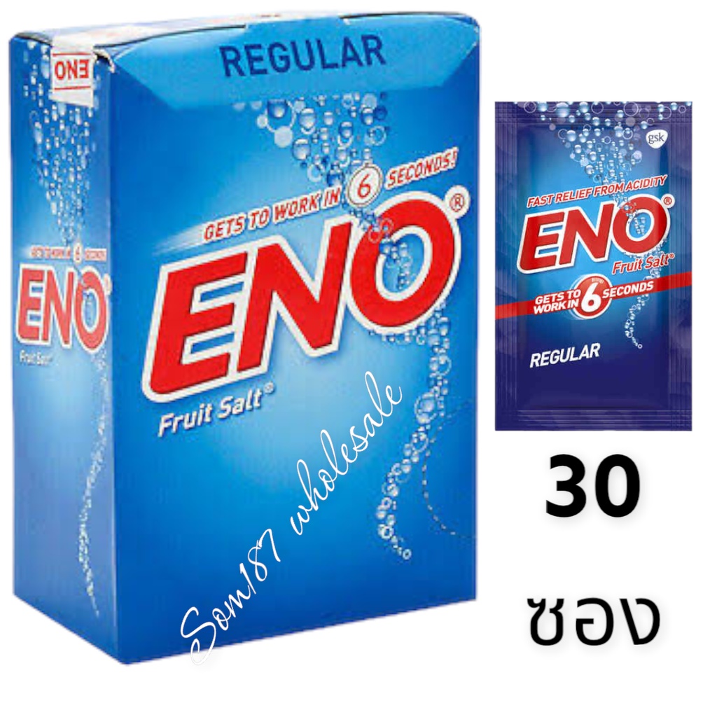 ENO Regular Reduces Inflation Containing Very Acid 30 Sachets 1 Box