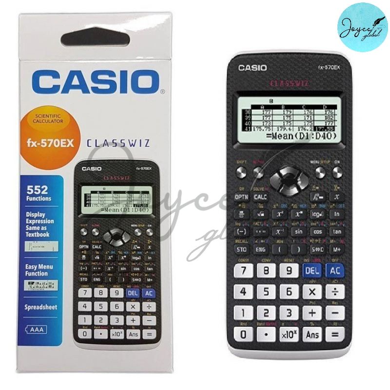 Casio Scientific Calculator 570EX Casio fx 570ms 2nd edition Scientific ...