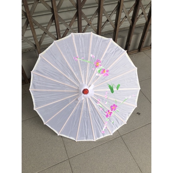 [READY STOCK]Traditional BabaNyonya Paper Umbrella Decor Payung Baba