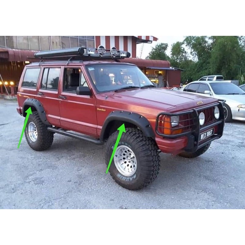 Jeep cherokee xj on sale fender flares