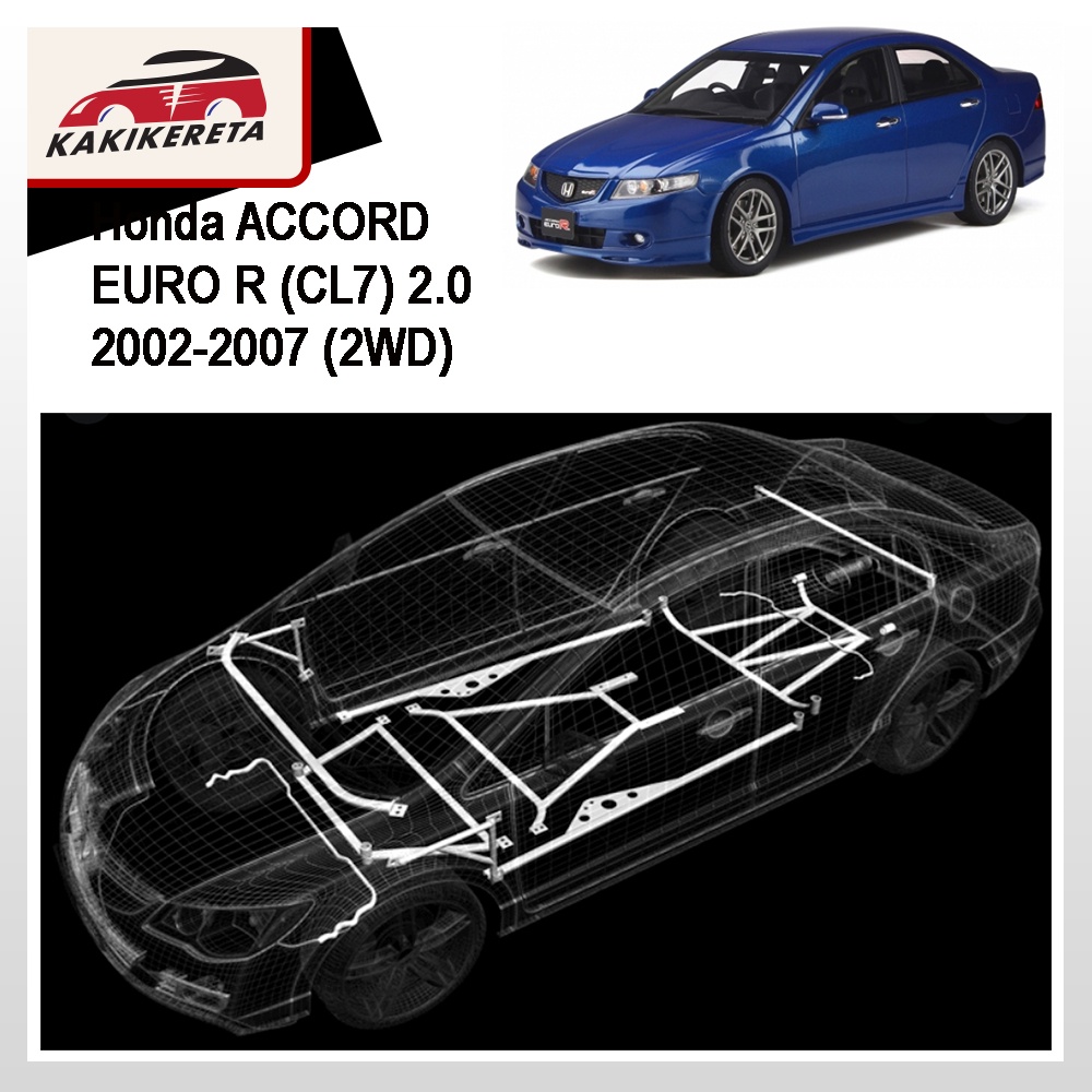 Honda ACCORD EURO R (CL7) 2.0 2002-2007 (2WD) 100%Original Ultra Racing ...