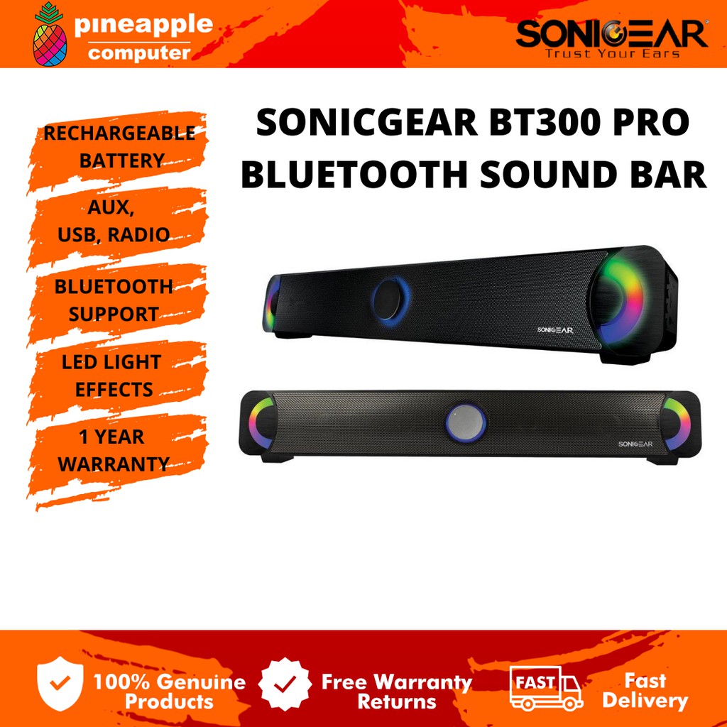 Sonicgear best sale bt300 spec