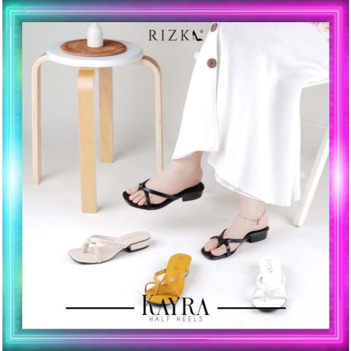 🔥Ready Stock💥KAYRA HALF HEELS by RIZKA💥Best Selling Heels Women Fashion ...