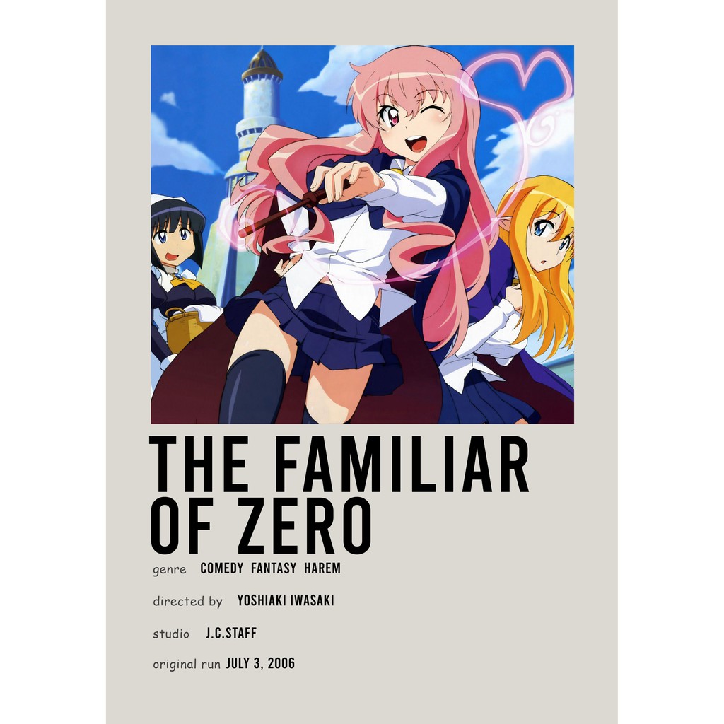 【READY STOCK】Poster Anime The Familiar of Zero Shopee Malaysia