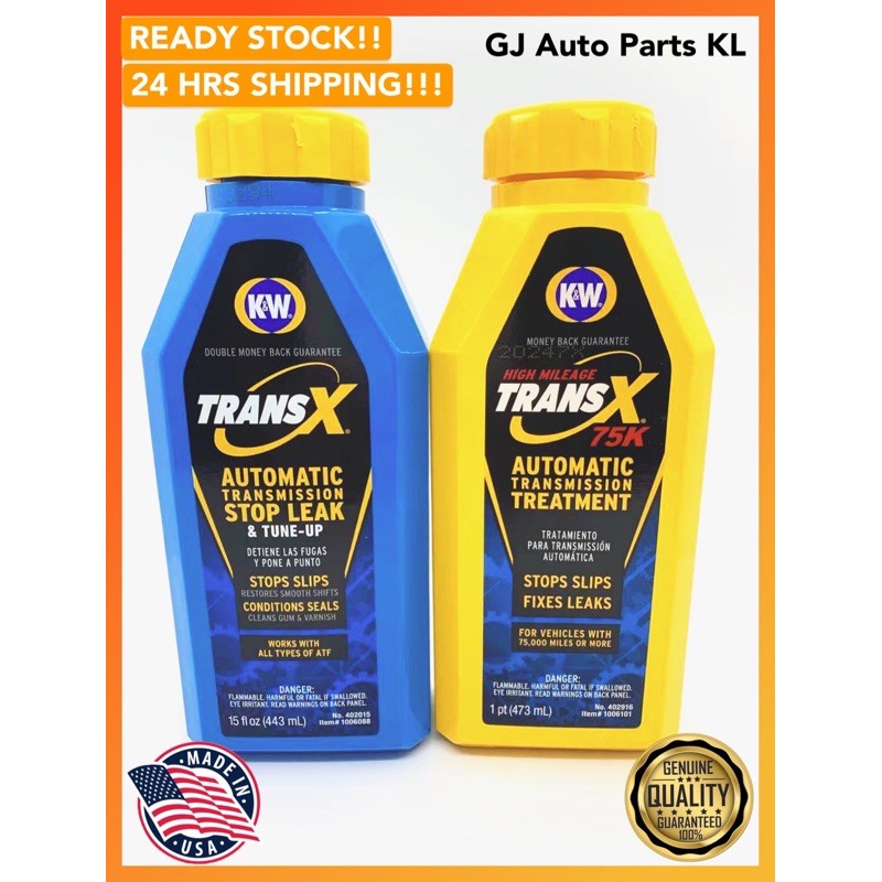 K&W TRANSX AUTOMATIC TRANSMISSION STOP LEAK & TUNE UP/TREATMENT KW