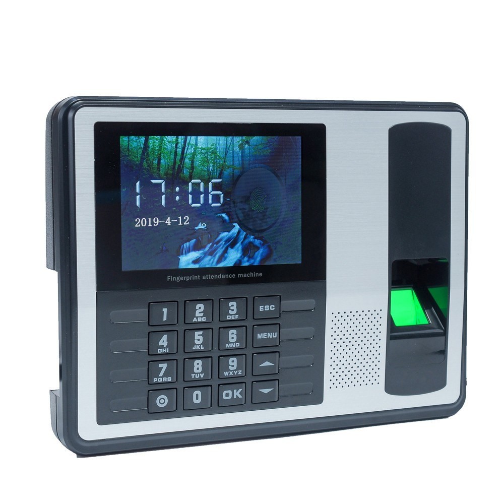 Biometric Fingerprint Password Time Attendance Machine Office Employee ...