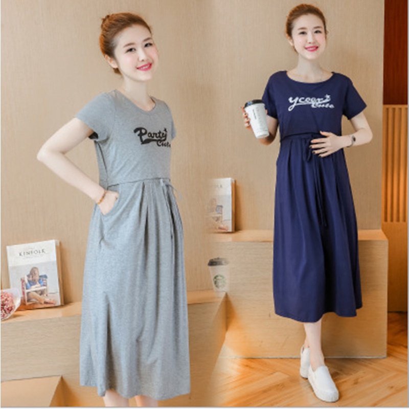 [READY STOCK] Korean Fashion Pregnant Woman Nursing Clothes Maternity