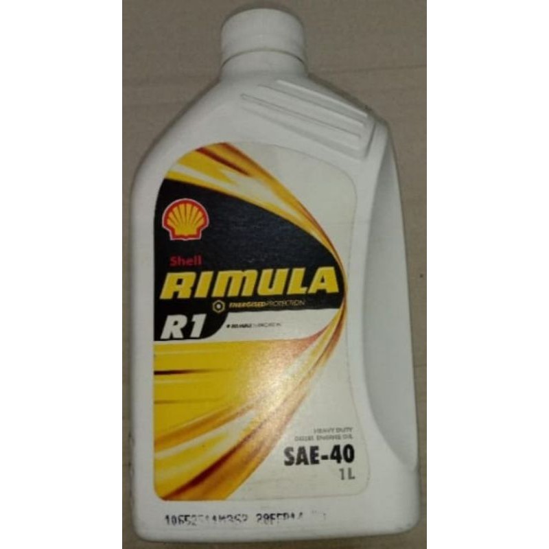 SHELL RIMULA R1 HEAVY DUTY DIESEL ENGINE OIL SAE-40 (1L) | Shopee Malaysia