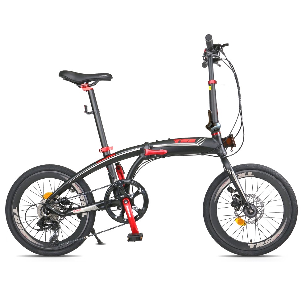 iriding free front bag TRS CROZE PRO Premium Specs 451 20 Folding Bike Hydraulic Brakes Shimano Gear Shopee Malaysia