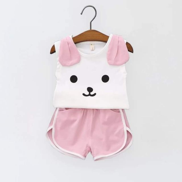 Cute Girls Set (Top & Bottom) | Shopee Malaysia