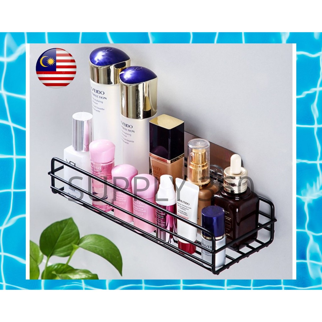 Bathroom Shelves Storage Organizer Iron Wall Toilet Wallmounted Free