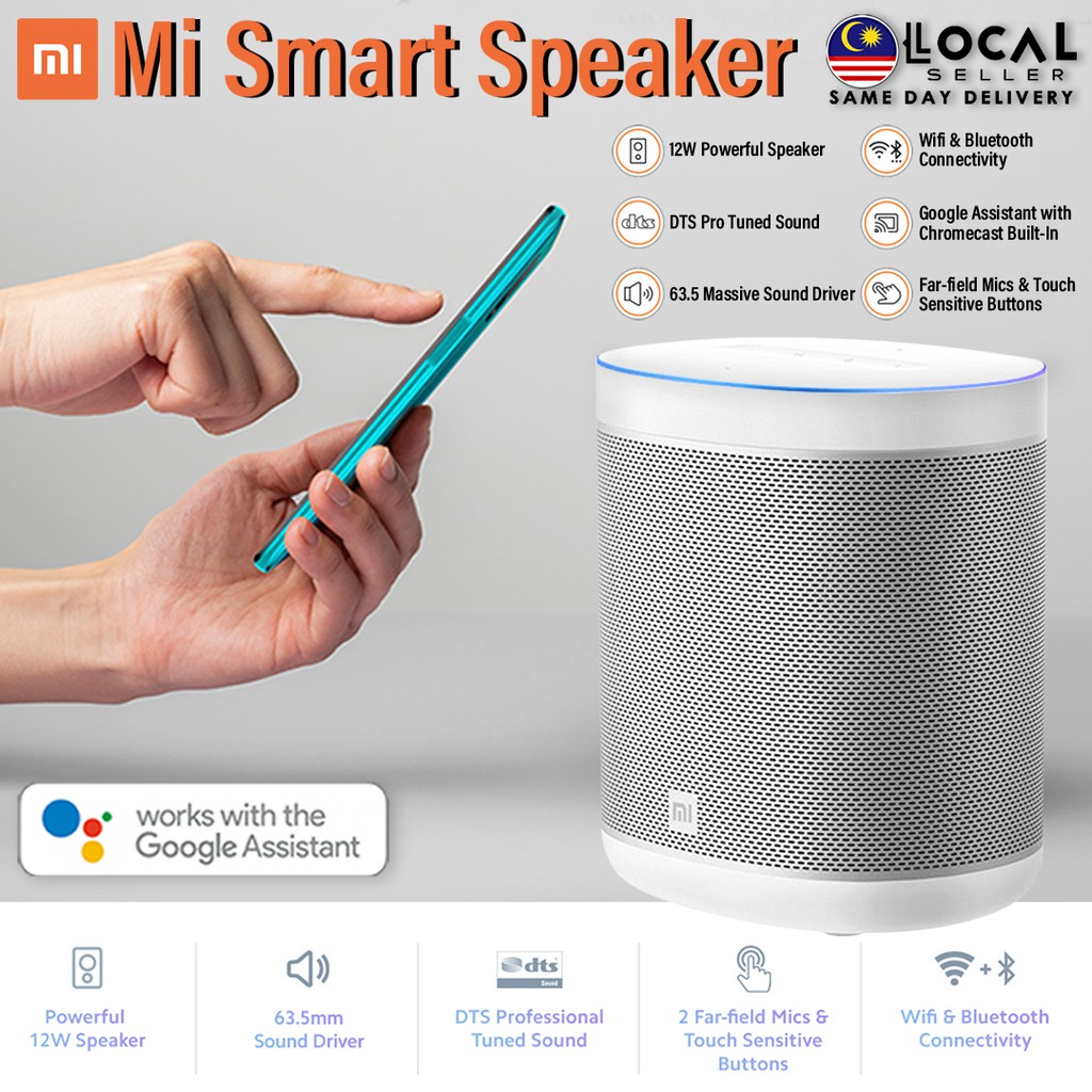 [Original M'sia Version] Xiaomi Mi Smart Speaker with Google Assistant