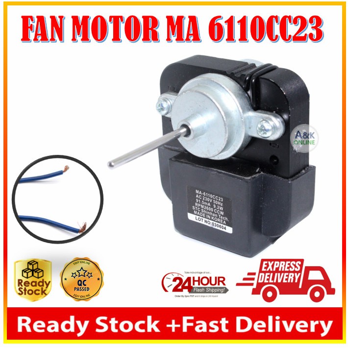 Refrigerator Parts LG Fan Motor MA6110CC23 ( Peti Sejuk Spare Parts