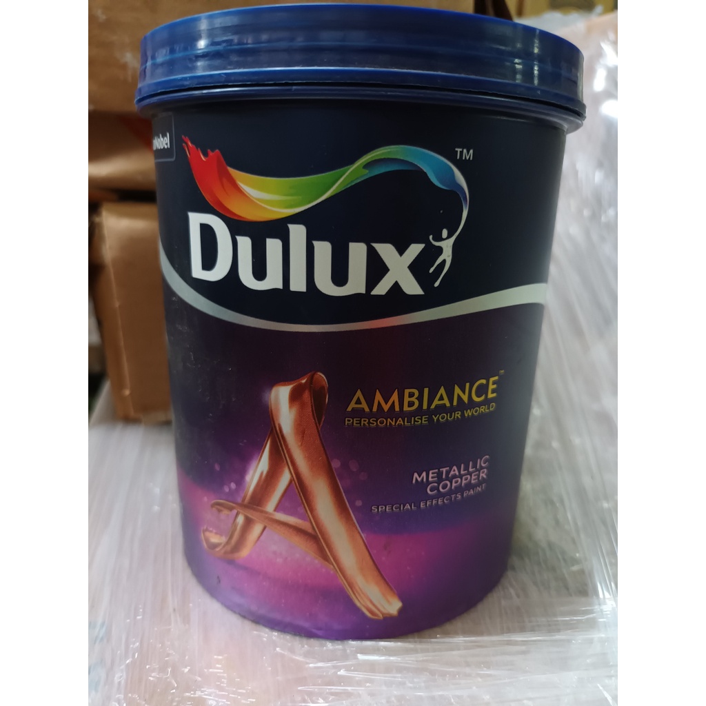 Dulux Ambiance Metallic Copper Bronze speacial effects paint | Shopee