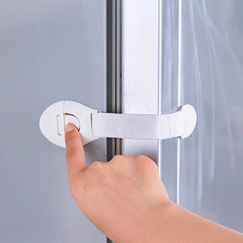 Baby Safety Strap Lock for Cupboard Fridge Door Drawer 婴幼儿织带安全锁