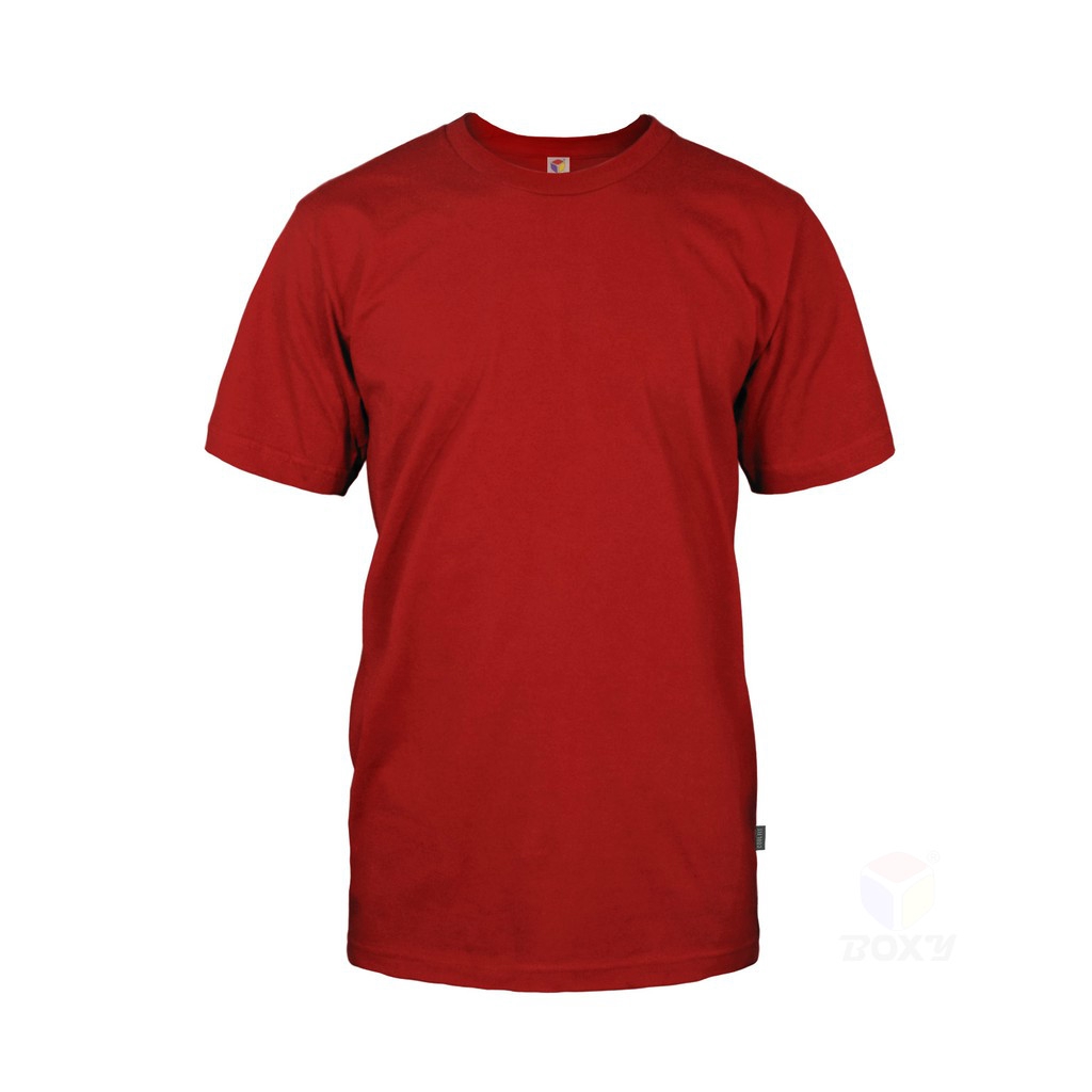 7637 Red Plain T-Shirt