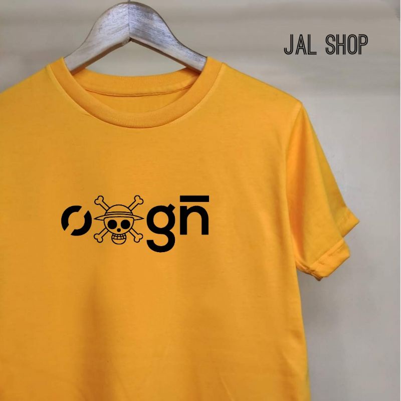 OXYGEN ONE PIECE COLAB T shirt COTTON UNISEX Shopee Malaysia