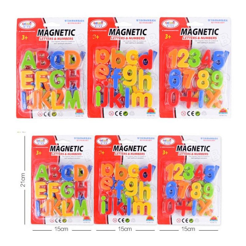 Magnetic Colourful Alphabets Letters and Numbers Fridge and Whiteboard ...