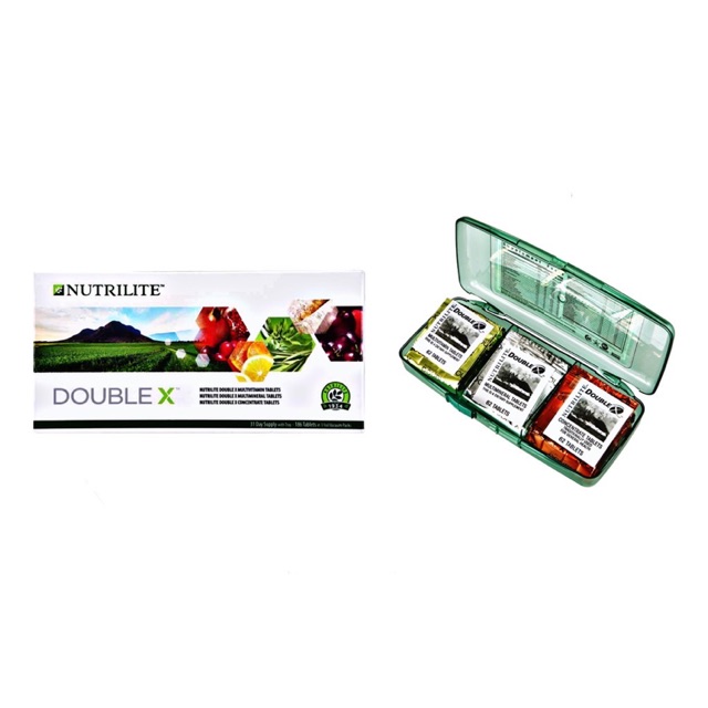 Nutrilite double x multivitamin / multimineral/ concentrate | Shopee ...
