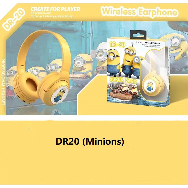 Disney Marvel Frozen Sanrio Wireless Bluetooth Kids Headsets Mickey ...