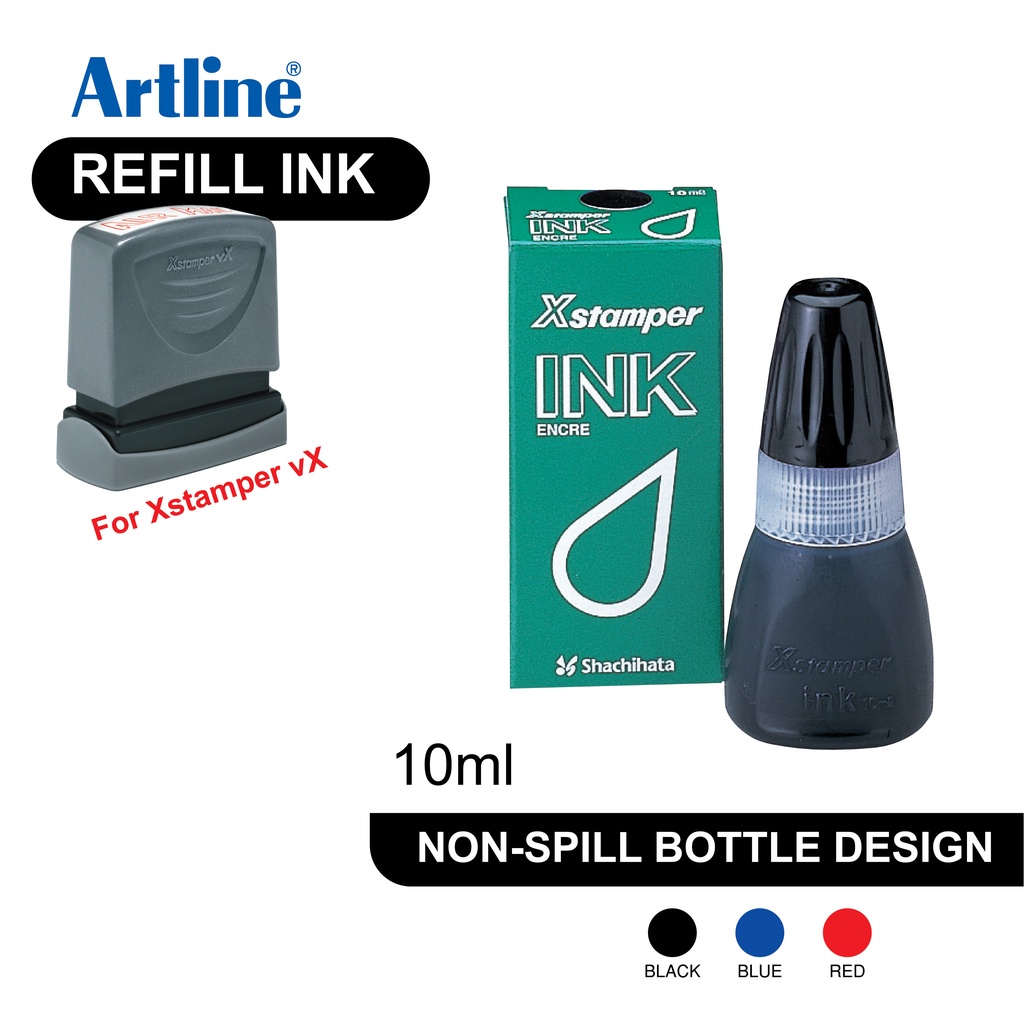 Artline Xstamper Refill Ink (10ml) Shopee Malaysia