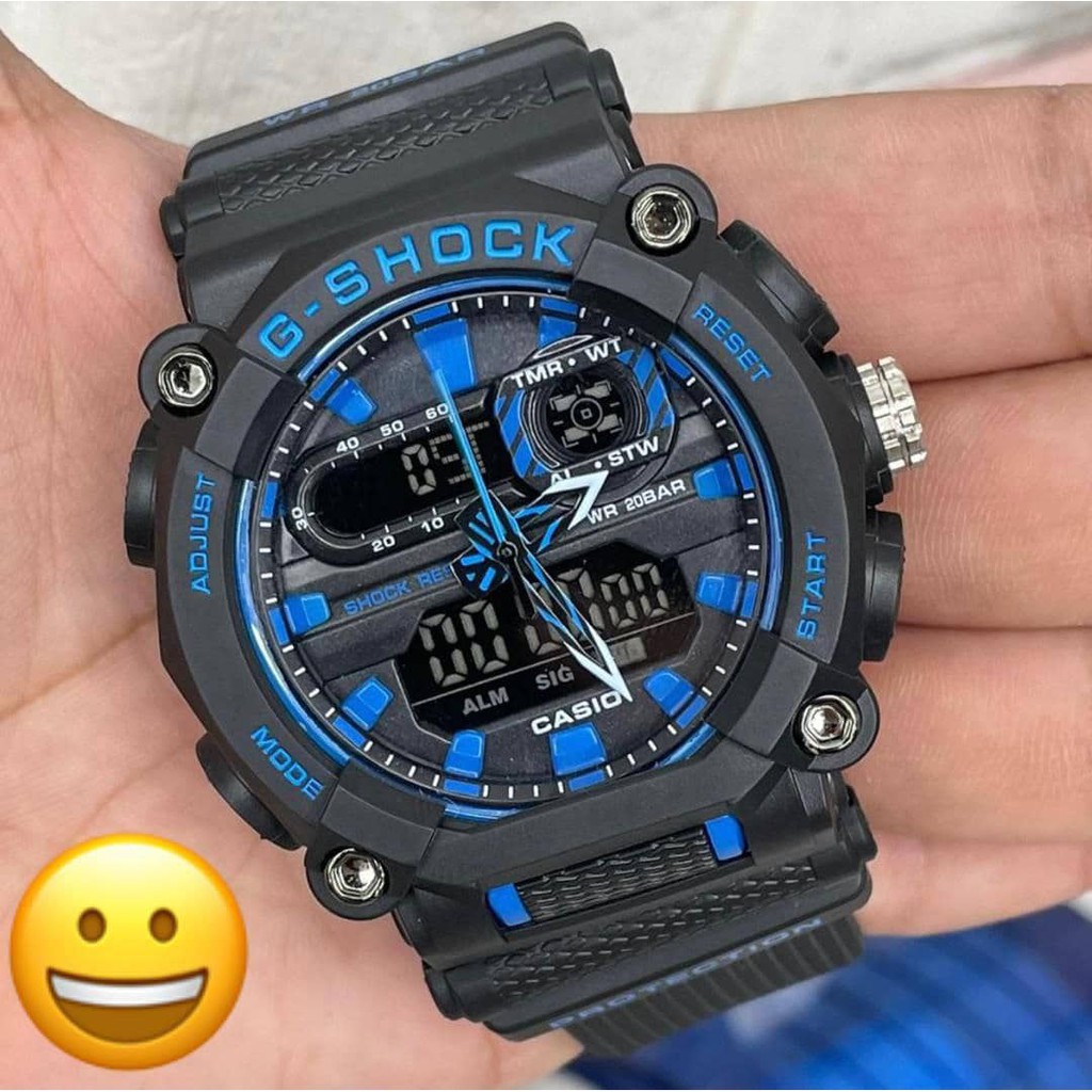 Sports Smart Collection Casio_G_SHOCK_Shock Resist Dual Display Watch ...