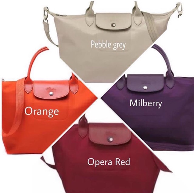 Longchamp opera red best sale