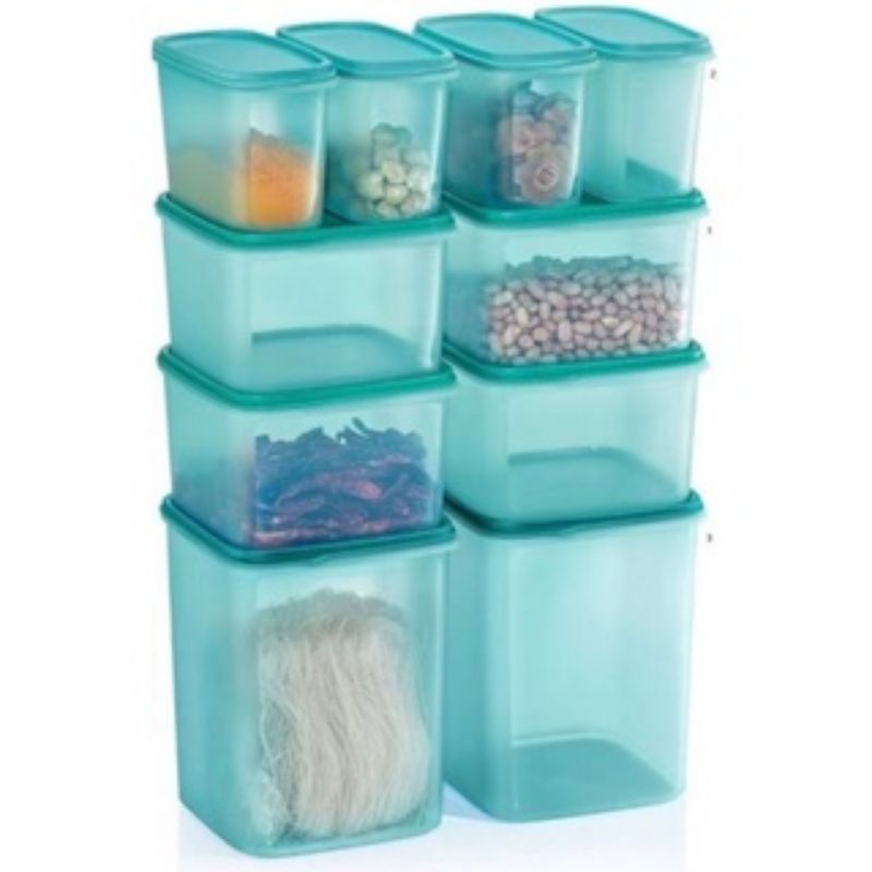 Tupperware Smart Saver Square Full Set (10pcs) | Shopee Malaysia
