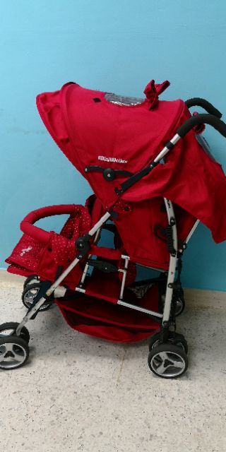 Mini walker double stroller deals