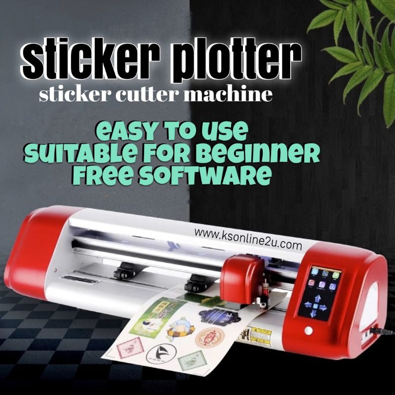 easy use sticker cutter machine
