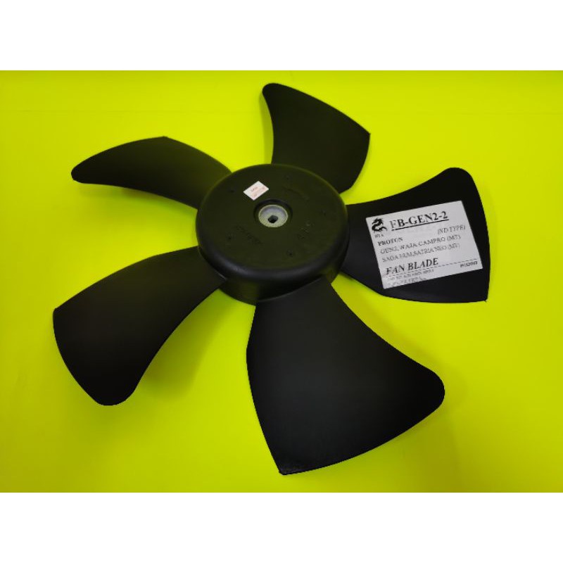 PROTON GEN2 PERSONA (MANUAL) RADIATOR FAN BLADE (5 BLADE) 022770-4180 ...