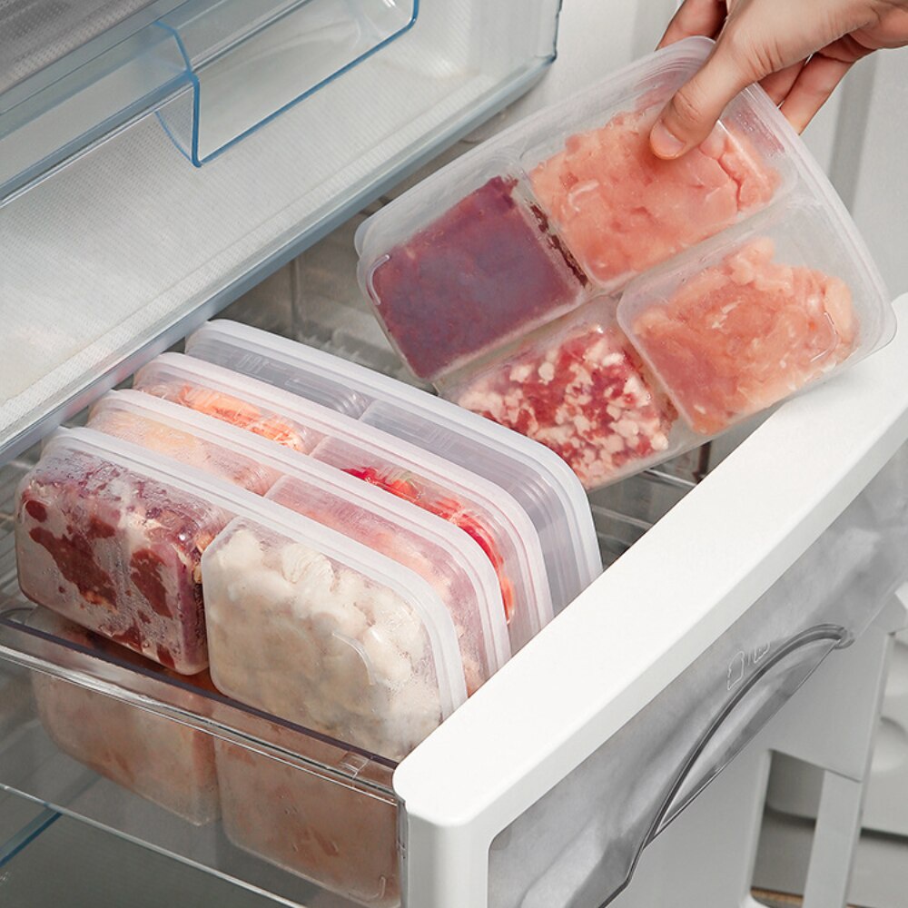Storage Case Refrigerator Fish Meat Storage Box Fridge Protect ...