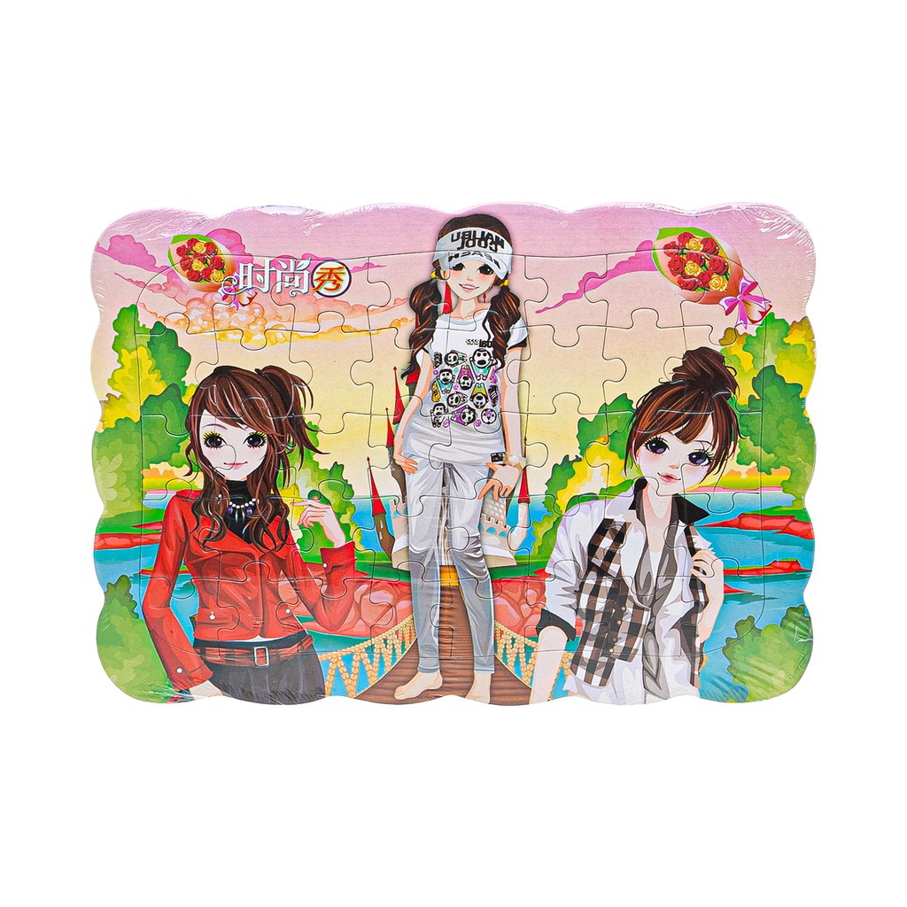 40pcs Children Puzzle Kids Toys Jigsaw Puzzle Mainan Kanak-kanak