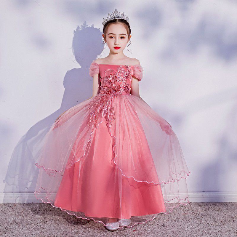 HOT 6 14 Years Princess Sleeveless Dress Girl s Wedding Dress Girls Gaun Kembang Murah Budak Perempuan Hadiah Baju Shopee Malaysia