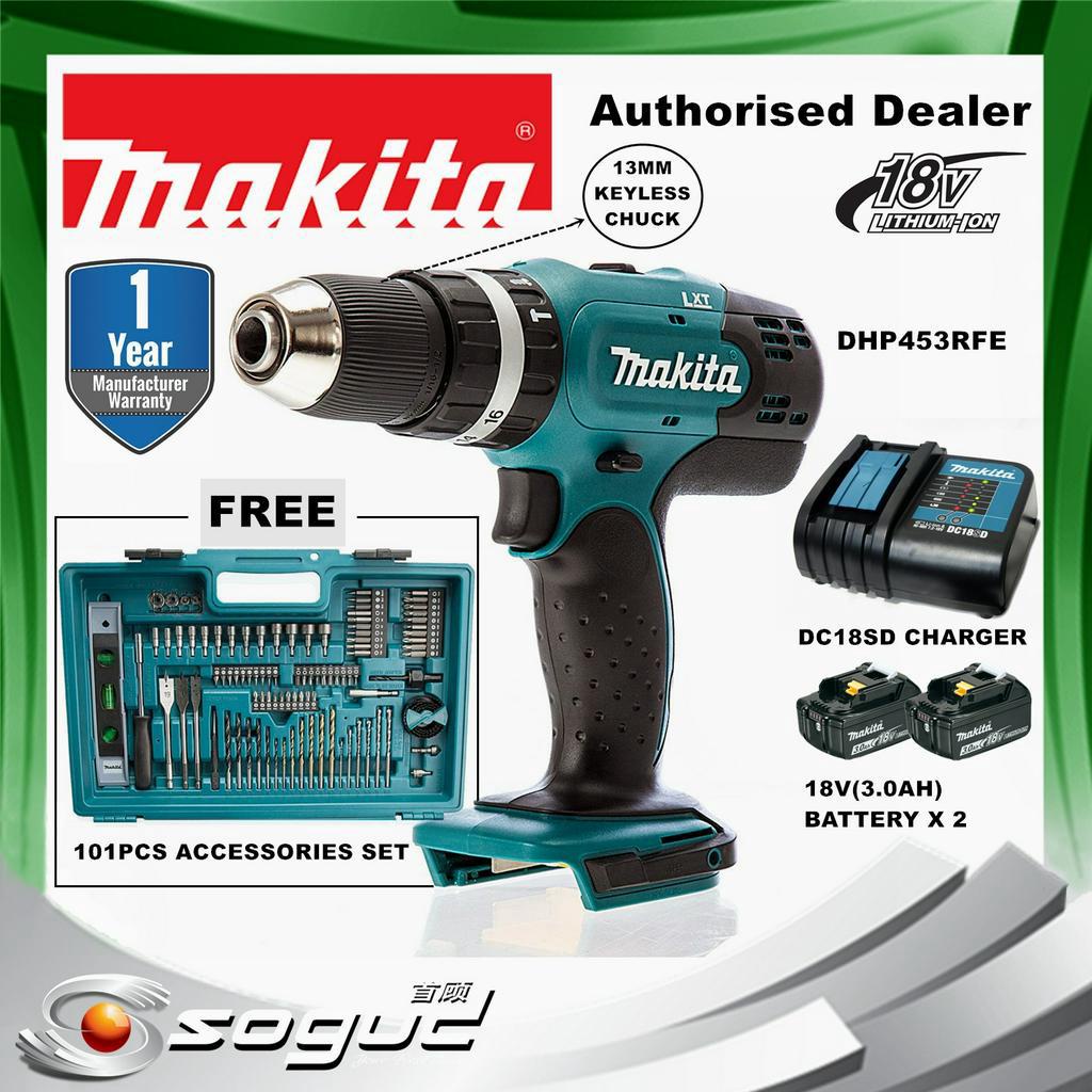 Dhp 453 best sale rfe makita