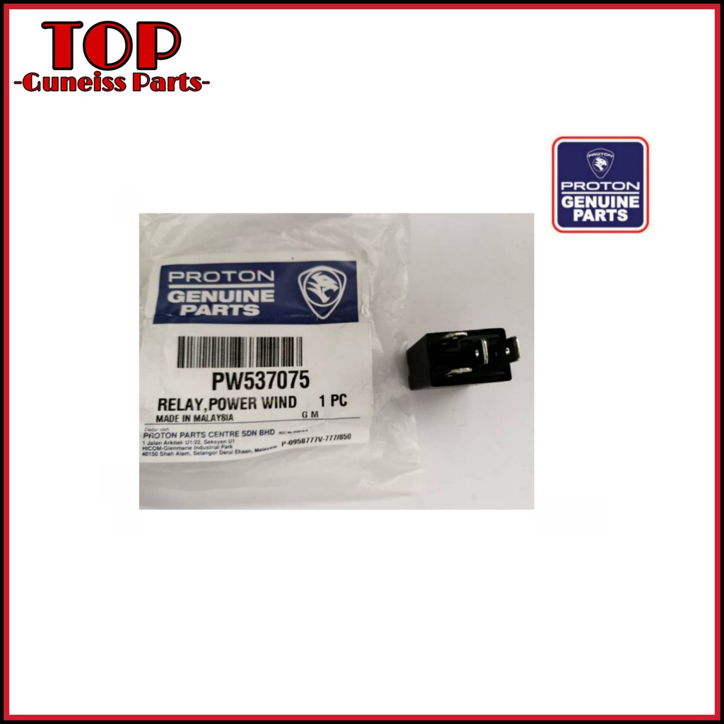 Original Proton 4Pin Headlamp / Fan Relay Saga Wira BLM Waja Gen2