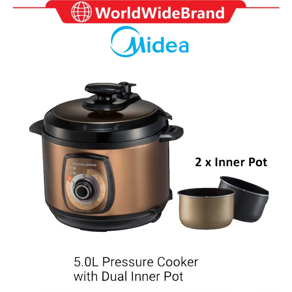 Midea MYCH502A Electric Pressure Cooker 5L Shopee Malaysia