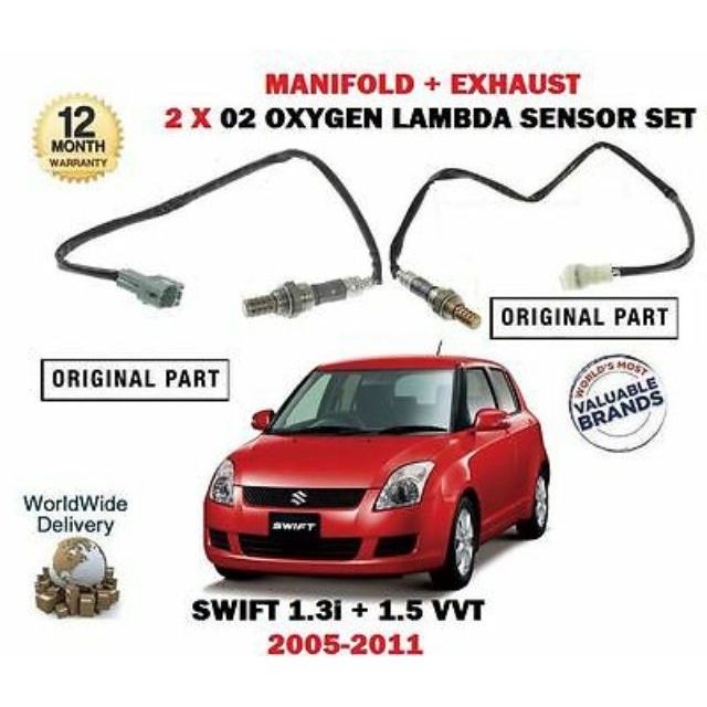 OXYGEN SENSOR /O2 SENSOR /EXHAUST SENSOR FRONT AND REAR SUZUKI SWIFT 1.
