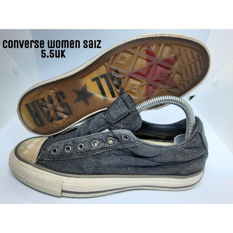 Converse X john Varvatos Slip On ORIGINAL 5uk women saiz