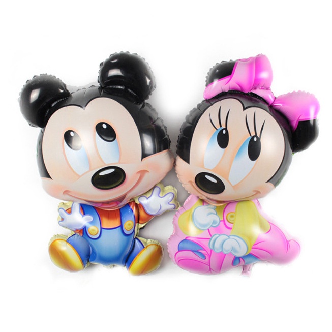 New Design Inflatable Cute Mickey Minnie Mouse Foil helium Balloons for ...