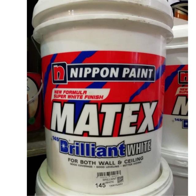 Nippon Paint Super Matex 9102 WHITE & 15245 MAXIWHITE &145 BRILLIANT ...