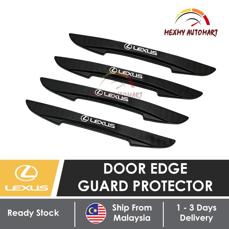 [4PC] LEXUS Car Door Edge Protector AntiCollision Strip Anti Door