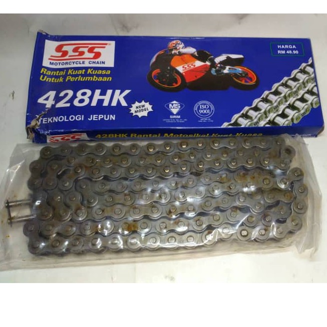 SSS CHAIN 428HK-(122L/132L)(HEAVY DUTY) | Shopee Malaysia