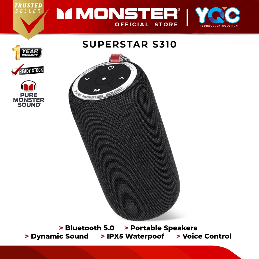 Monster audio hot sale bluetooth speaker